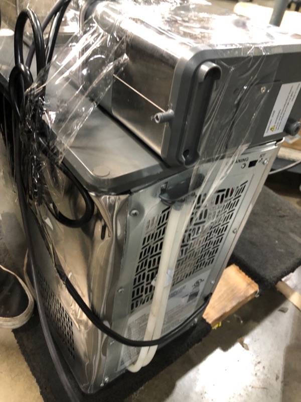 Photo 7 of *Not functional* *For parts*
GE Profile Opal | Countertop Nugget Ice Maker with Side Tank | Portable Ice Machine with Bluetooth Connectivity | Smart Home Kitchen Essentials | Stainless Steel Finish | Up to 24 lbs. of Ice Per Day
