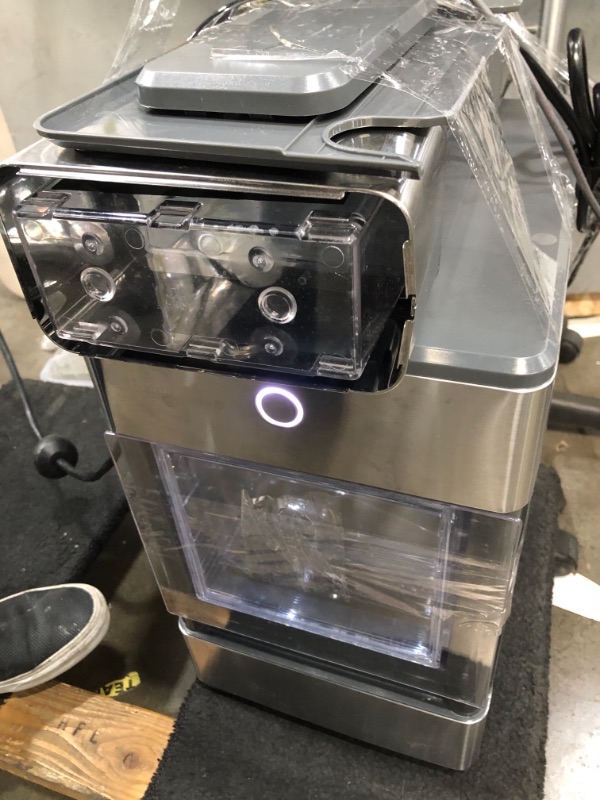 Photo 2 of *Not functional* *For parts*
GE Profile Opal | Countertop Nugget Ice Maker with Side Tank | Portable Ice Machine with Bluetooth Connectivity | Smart Home Kitchen Essentials | Stainless Steel Finish | Up to 24 lbs. of Ice Per Day
