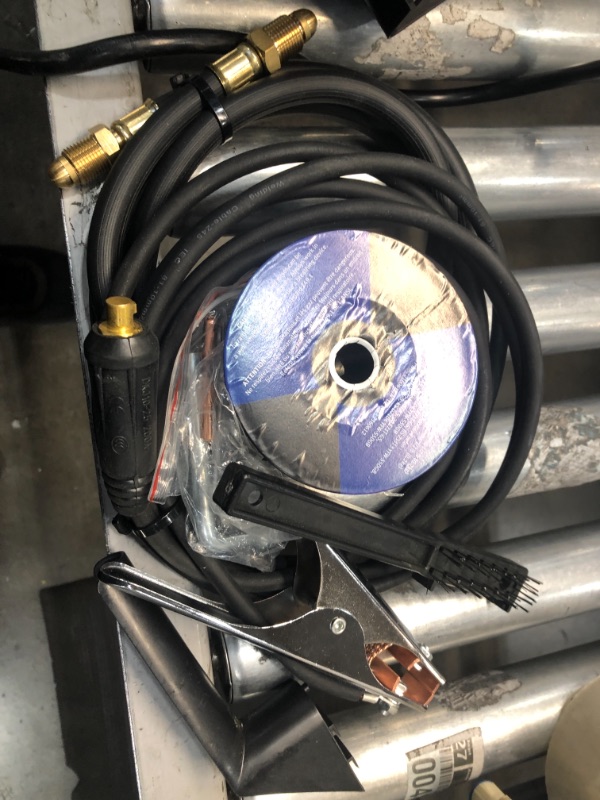 Photo 6 of 140 Amp MIG Wire Welder, Flux Core Aluminum Gas Shielded Welding with 2T/4T Switch Argon Regulator, Metal Wire Feeder