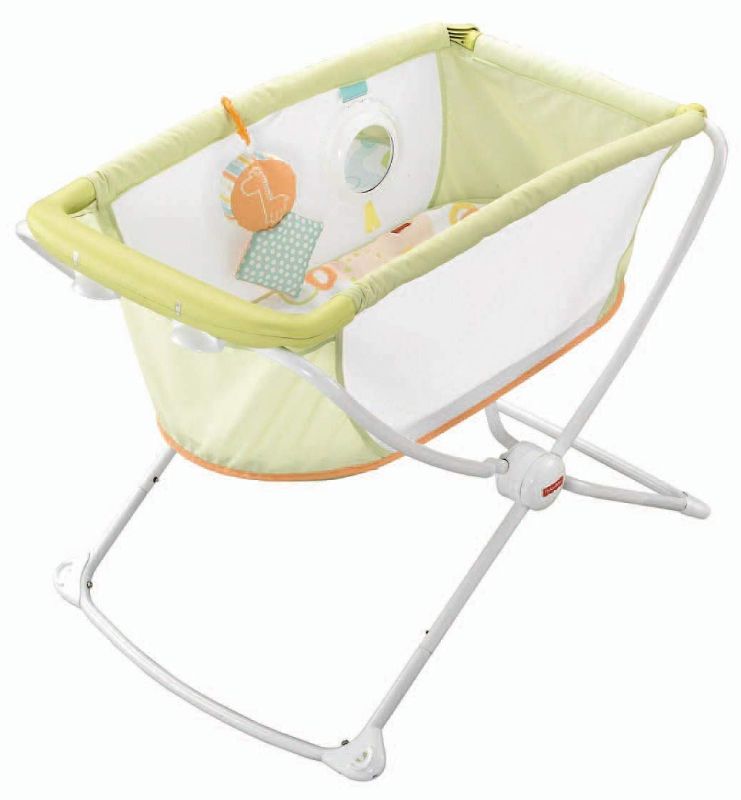 Photo 1 of Fisher Price Rock 'n Play Portable Bassinet - Green