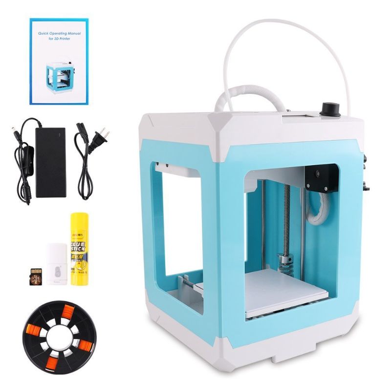 Photo 1 of IUSE 4.8Kg FDM Desktop 3D Printer Kit with 1.75mm PLA Filament 0.4mm Diameter Nozzle for Children and Adult as Gift
Item Dimensions LxWxH	 7.68 x 8.27 x 10.83 inches