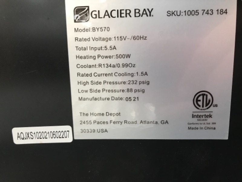 Photo 4 of Glacier Bay
Matte Black Top Load Water Dispenser