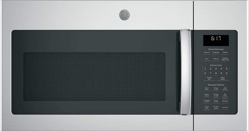 Photo 1 of GE JVM6175SKSS Over-The-Range Microwave, 1.7, Stainless Steel
NOT FUNCTIONAL PARTS ONLY.