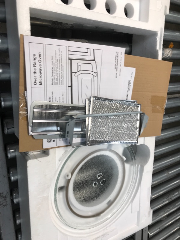 Photo 1 of GE JVM6175SKSS Over-The-Range Microwave, 1.7, Stainless Steel
NOT FUNCTIONAL PARTS ONLY.