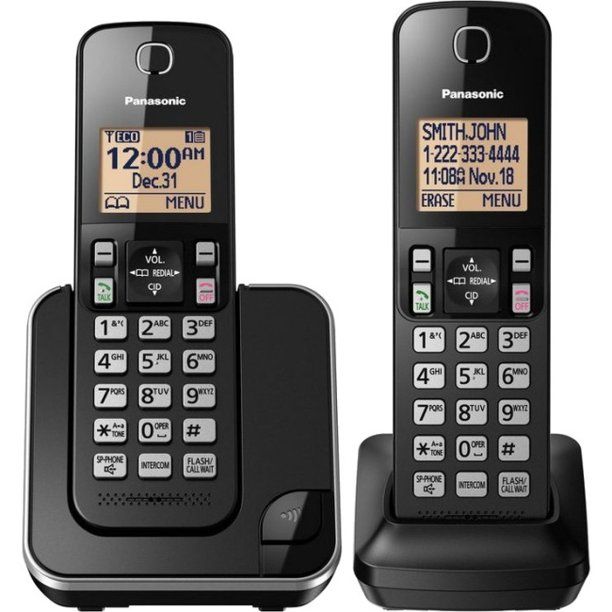 Photo 1 of Panasonic KX- TGC352 Cordless Telephone (Black)
