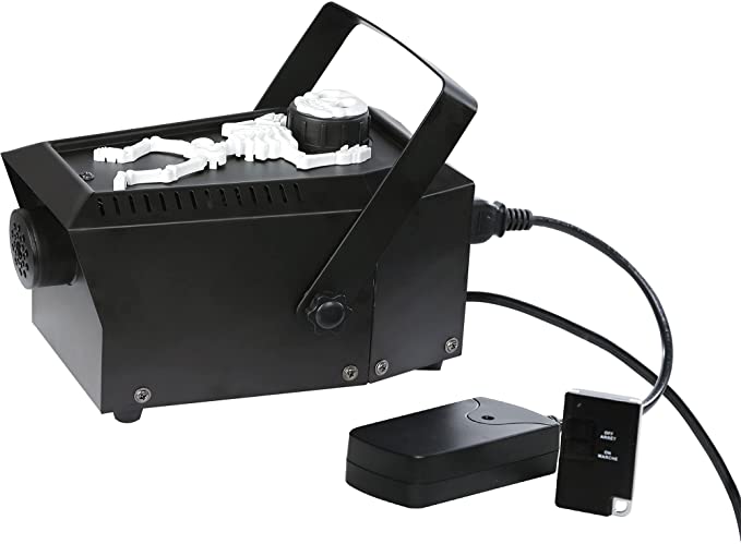 Photo 1 of 4.8 in. 400-Watt Coffin Skeleton Fog Machine
