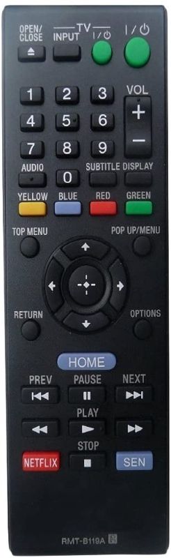 Photo 1 of PACK OF 2- Nettech RMT-B119A Replace Remote Control
