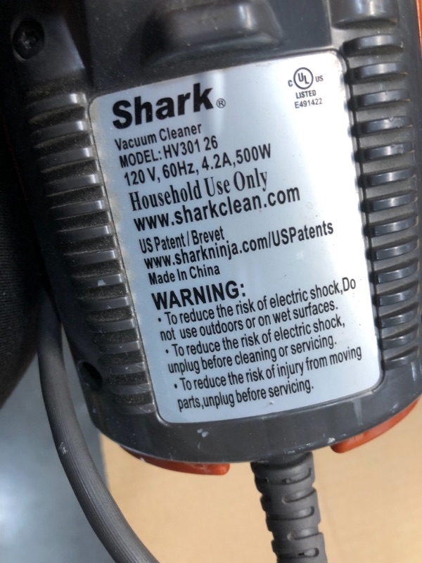 Photo 4 of Shark Rocket HV301 Corded Stick Vacuum
