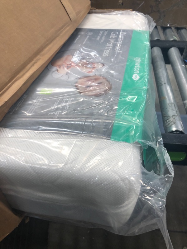 Photo 1 of Newton Baby Crib Mattress and Toddler Bed - Waterproof - 100% Breathable Proven to Reduce Suffocation Risk, 100% Washable, Better Than Organic, 2-Stage Removable Cover -Deluxe 5.5" Thick- White
