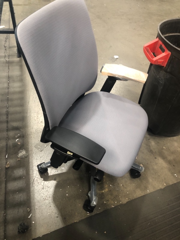 Photo 1 of Steelcase Amia Fabric Chair, Gray
