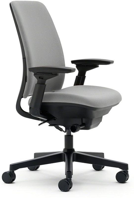 Photo 1 of Steelcase Amia Fabric Chair, Gray
