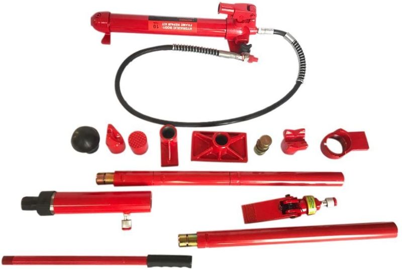 Photo 1 of 10 Ton Porta Power Hydraulic Jack Body Frame Repair Kit Auto Shop Tool Heavy Set
