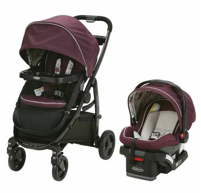 Photo 1 of Graco 3-in-1travel system with snugride, NANETTE FASHION 