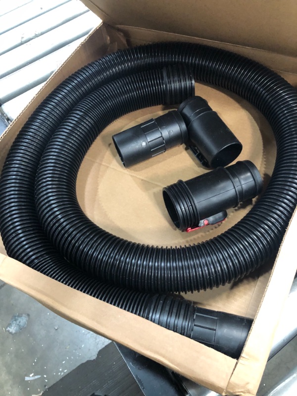 Photo 2 of 
WORKSHOP WS25020A 2.5-inch X 7-Feet Dual-Flex Wet Dry Vac Locking Hose - Black
