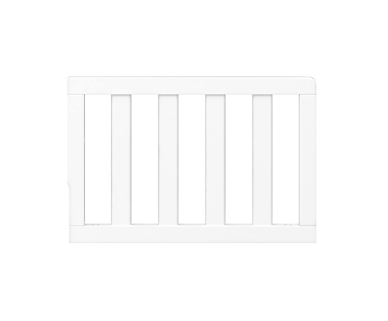 Photo 1 of Graco Toddler Guardrail Safety Guard Rail for Convertible Crib Toddler Bed, White
