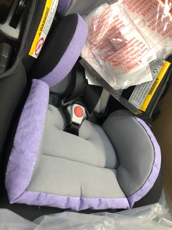 Photo 3 of Baby Trend Secure Snap Tech 35 Infant Car Seat, Lavender Ice
