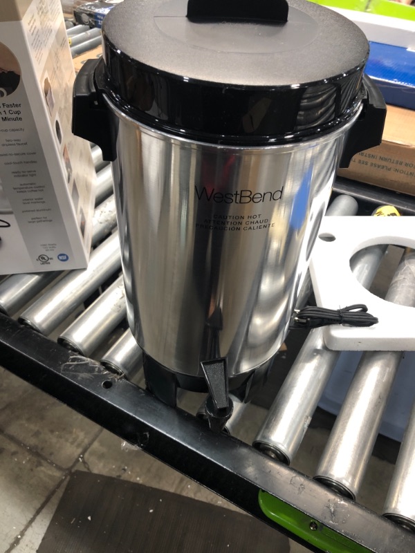 Photo 2 of West Bend 58002 42-Cup Coffee Urn