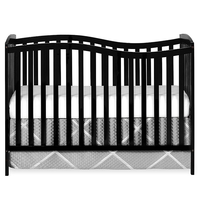 Photo 1 of ***PARTS ONLY*** Dream On Me Chelsea 5-in-1 Convertible Crib Black, 
