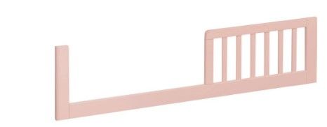 Photo 1 of Carter's by DaVinci Toddler Bed Conversion Kit for Colby in Petal Pink (M11999)
