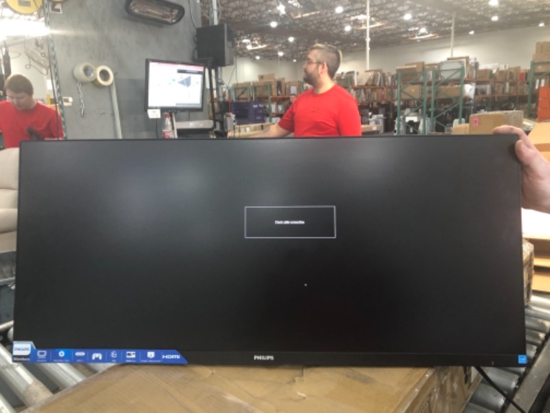 Photo 4 of ***MISSING POWER CABLE Philips 343E2E 34" Frameless IPS Monitor, UltraWide Full HD 2560x1080, 123% sRGB/109% NTSC, 1ms 75Hz FreeSync, USB-C (w/PD up to 65W), Height Adjustable, VESA, 4Yr Advance Replacement
