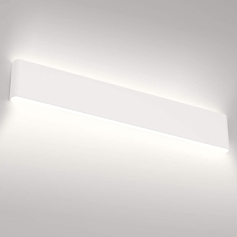 Photo 1 of Aipsun 32.6 inch Modern Vanity Light Fixtures LED Bathroom Wall Light Up and Down Bathroom Lighting Fixtures Cool White 5000K
