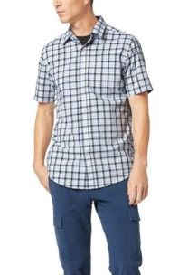 Photo 1 of Dockers Men's Classic Fit Short Sleeve Signature Comfort Flex Shirt (Standard and Big & Tall)
xl