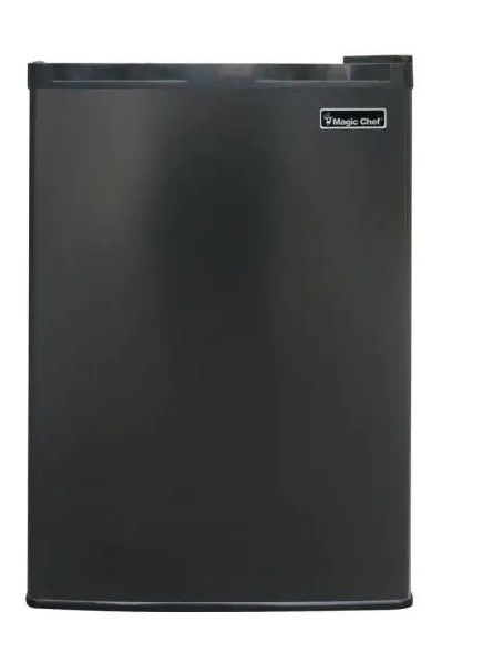 Photo 1 of 2.6 cu. ft. Mini Fridge in Black, ENERGY STAR
