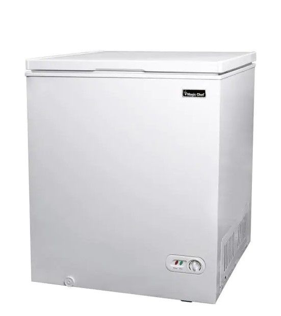 Photo 1 of 5.0 cu. ft. Chest Freezer in White
