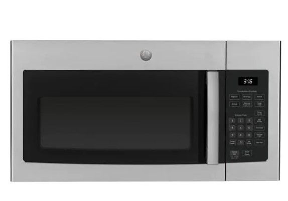 Photo 1 of 1.6 cu. ft. Over the Range Microwave in Stainless Steel
