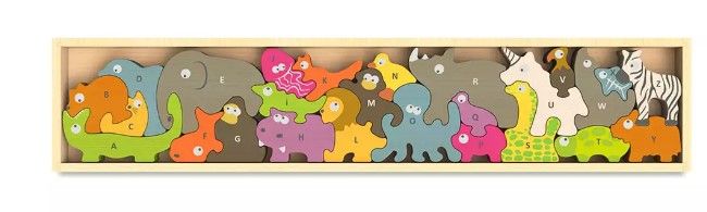 Photo 1 of Animal Parade A-Z Puzzle and Playset
