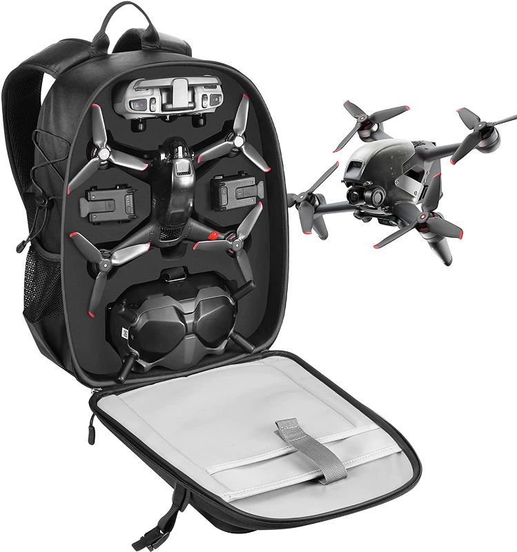 Photo 1 of Smatree Professional Backpack for DJI FPV Combo,Waterproof Backpack Bag for DJI FPV Drone Accessories
