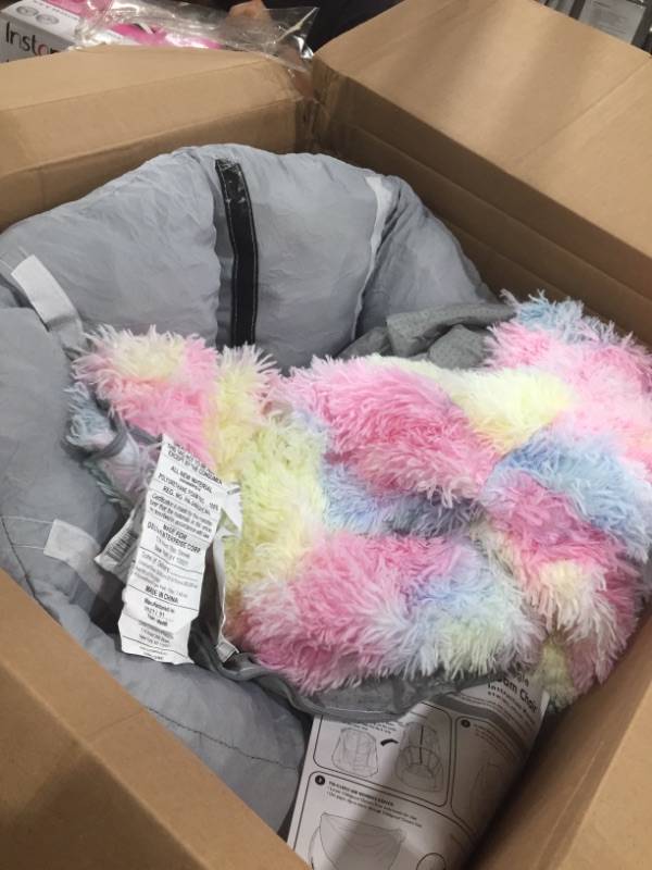 Photo 1 of Delta Children Snuggle Foam Filled Chair, Kid Size (for Kids Up to 10 Year Old), Tie Dye
