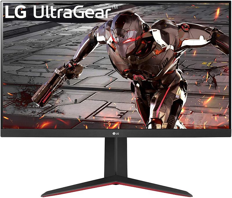 Photo 1 of LG 32GN650-B ULTRAGEAR GAMING MONITOR 32” QHD (2560 X 1440) DISPLAY, 165HZ REFRESH RATE, 1MS MBR, HDR 10, SRGB 95% COLOR GAMUT, AMD FREESYNC – BLACK
