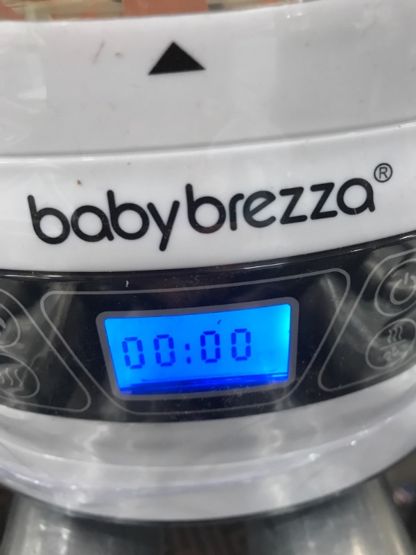 Photo 2 of Baby Brezza Baby Bottle Sterilizer and Dryer Machine – Electric Steam Sterilization - Universal Fit - Pacifiers, Glass, Plastic, and Newborn Feeding Bottles


//tested, powers on