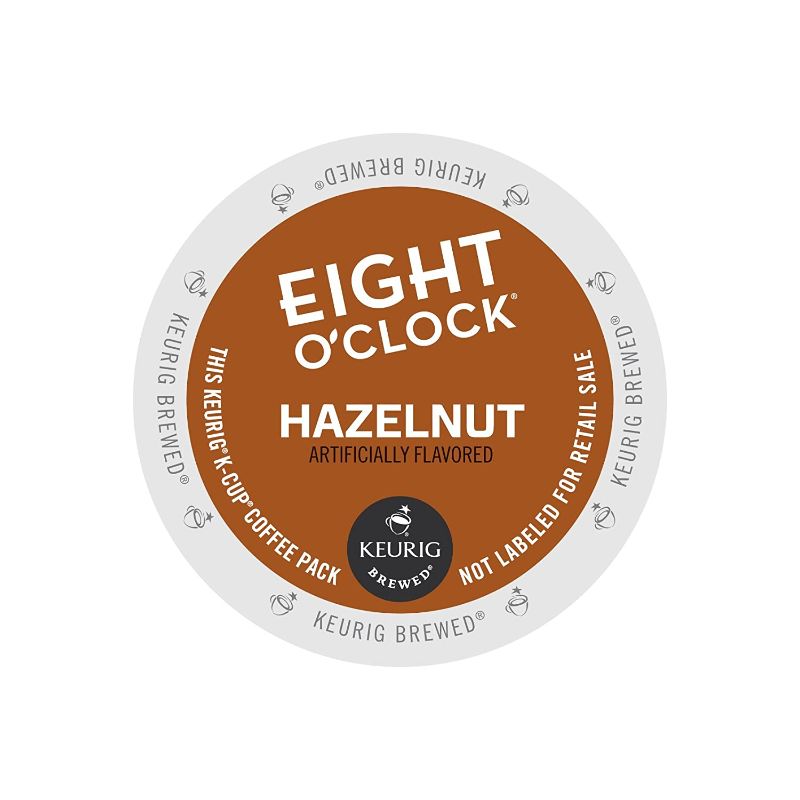 Photo 1 of ***BEST BY 1/13/23*** Eight O'Clock Coffee Hazelnut K-Cups 24COUNT(4 PACKS)
