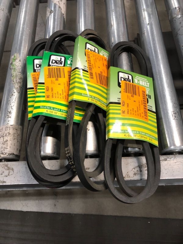 Photo 1 of 60 in. Evaporative Cooler V-Belt
SET OF 4