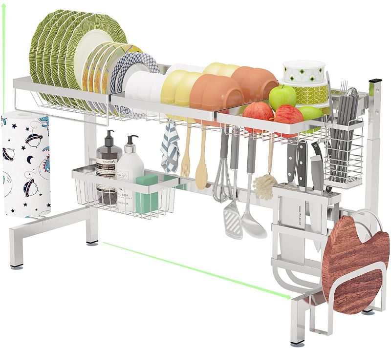 Photo 1 of adjustable dish rack