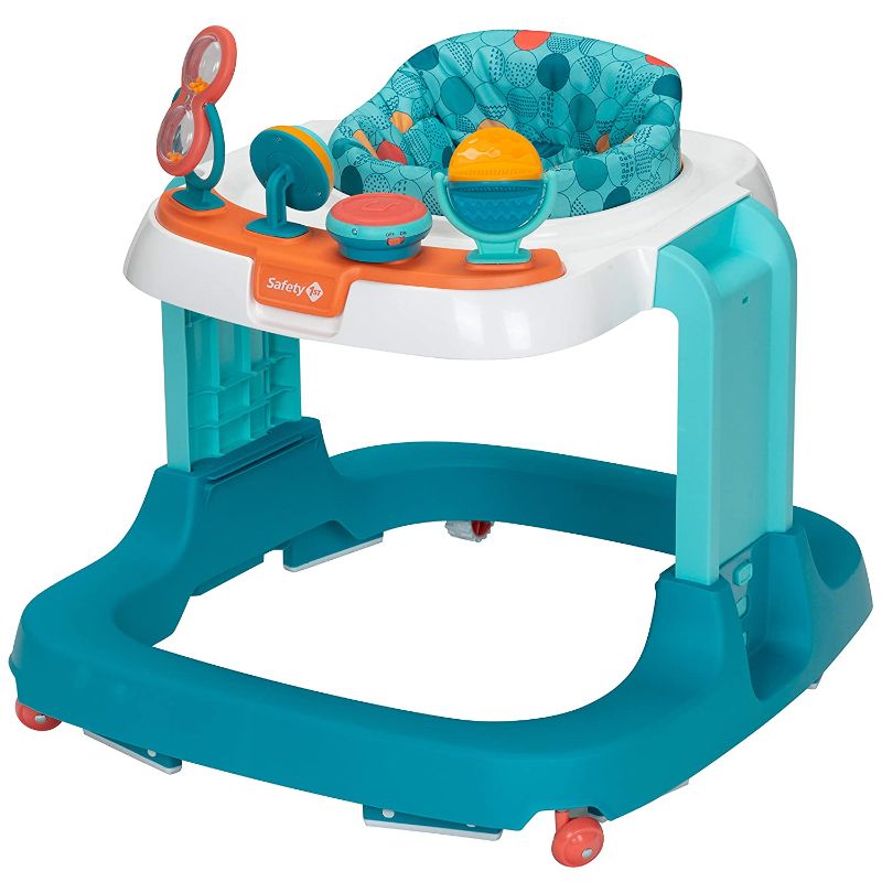 Photo 1 of Safety 1st Ready, Set, Walk! DX Developmental Walker, Spotlight Teal, One Size