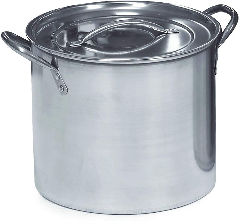 Photo 1 of **USED**
IMUSA USA Stainless Steel Stock Pot 20-Quart, Silver
