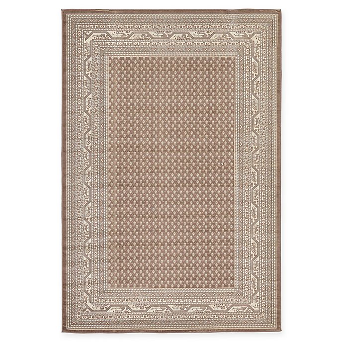 Photo 1 of **USED**
Unique Loom Tribeca 6' x 9' Power-Loomed Area Rug in Brown