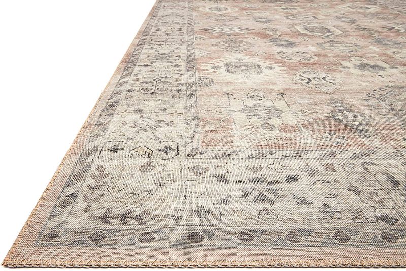 Photo 1 of **USED**
Loloi II Hathaway Collection HTH-03 Java / Multi, Traditional Area Rug, 5'-0" x 7'-6"
