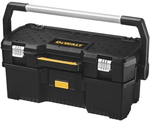 Photo 1 of **USED, MISSING 1 LATCH**
DEWALT Tool Tote with Removable Power Tool Case, 24-Inch (DWST24070)
