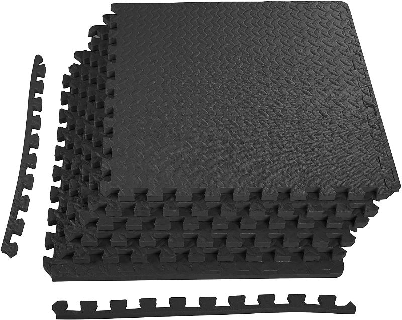 Photo 1 of **USED**
BalanceFrom Puzzle Exercise Mat with EVA Foam Interlocking Tiles
