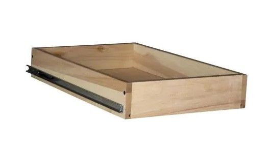 Photo 2 of Hampton Bay 13 in. Pull-Out Drawer for 18 in. Base Cabinet KADRTA18