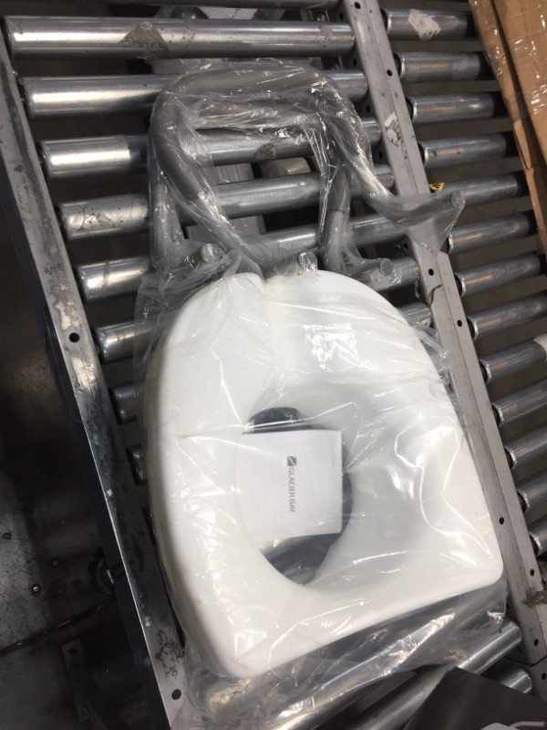 Photo 2 of E-Z Lock Raised Toilet Seat With Adjustable Armrests, 5 in.