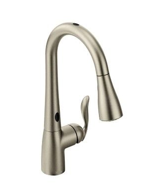 Photo 1 of **parts only *** Moen Arbor 1.5 GPM Single Handle Touchless Pulldown Spray Kitchen Faucet with MotionSense and Reflex Technologies