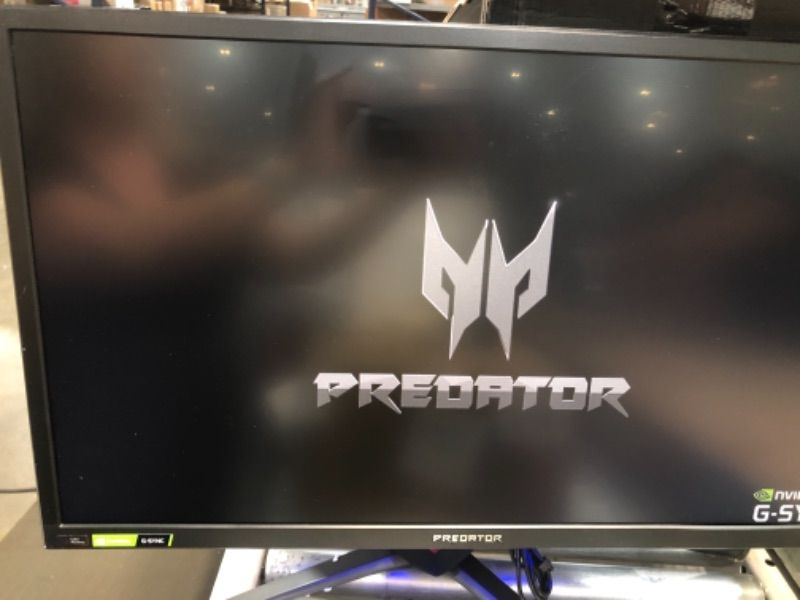 Photo 2 of Acer Predator 27" Class UHD G-Sync IPS Gaming Widescreen Monitor 4K