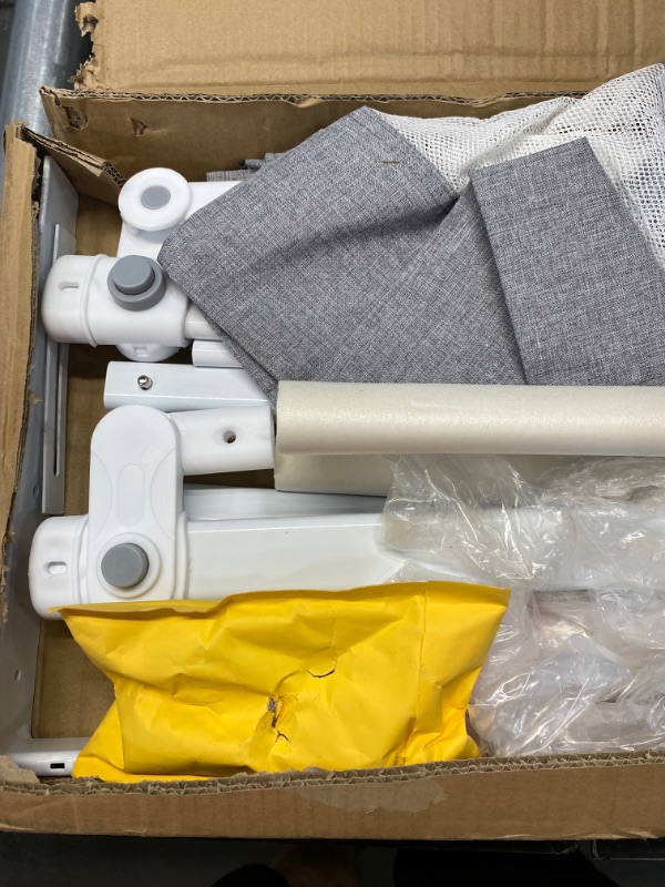 Photo 3 of SURPCOS Bed Rails for Toddlers -New Upgraded Extra Long Bed Guardrail for Kids Great Fit for Twin, Double, Full-Size Queen & King Mattress, Grey (74.8'' x 26'')
