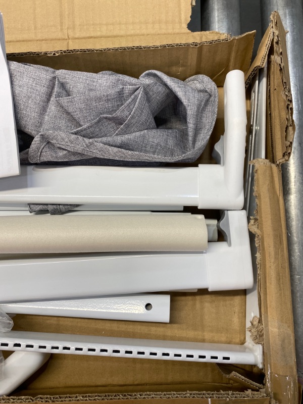 Photo 1 of SURPCOS Bed Rails for Toddlers -New Upgraded Extra Long Bed Guardrail for Kids Great Fit for Twin, Double, Full-Size Queen & King Mattress, Grey (74.8'' x 26'')
