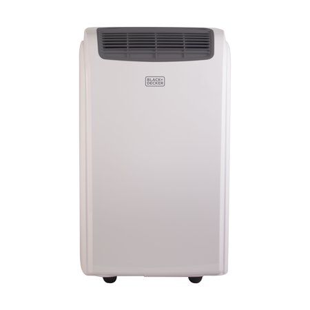 Photo 1 of BLACK+DECKER Portable Air Conditioner with Remote Control, 5,950 BTU DOE (12,000 BTU ASHRAE), Cools Up to 300 Square Feet, White, BPACT12WT
